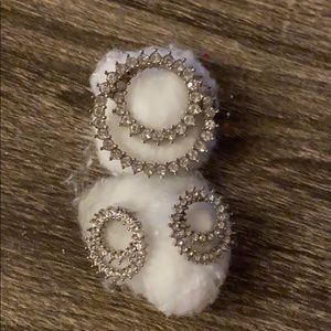 Broach and earring set